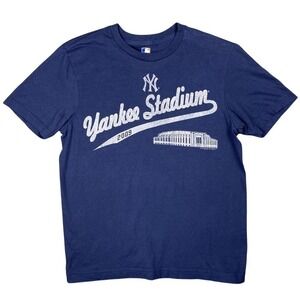 New York Yankees Stadium Shirt Mens S 2009 Baseball MLB NYC‎ Bronx Bombers Judge